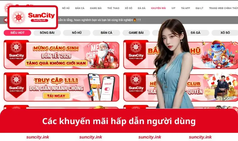 Các khuyến mãi hấp dẫn 