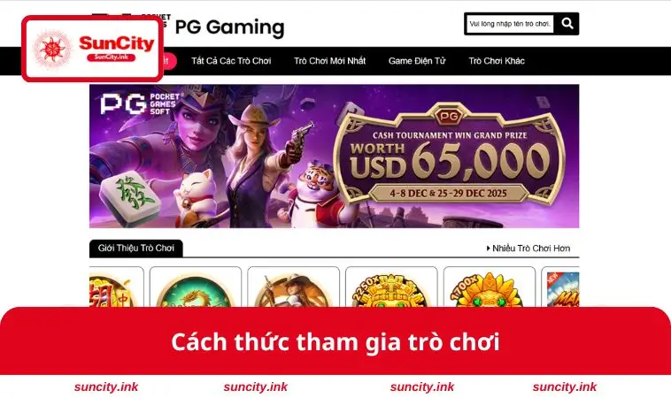 Cách thức tham gia trò chơi