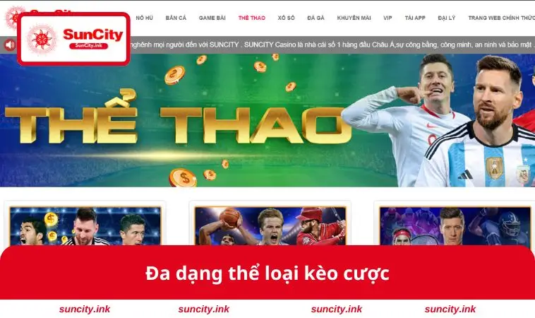Đa dạng thể loại kèo cược