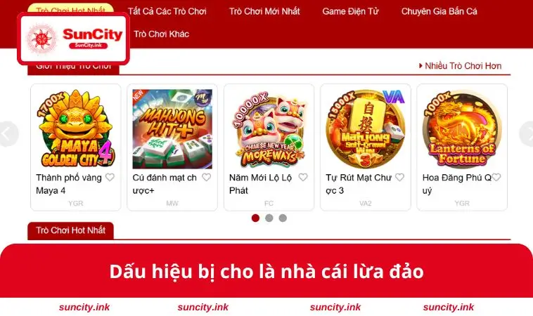 Dấu hiệu bị cho là nhà cái lừa đảo
