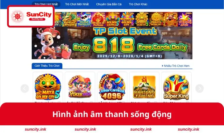 Hình ảnh âm thanh sống động