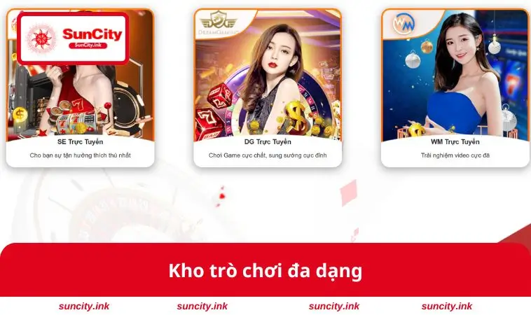 Kho trò chơi đa dạng