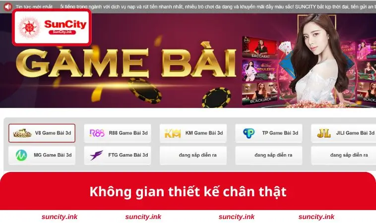 Không gian thiết kế chân thật