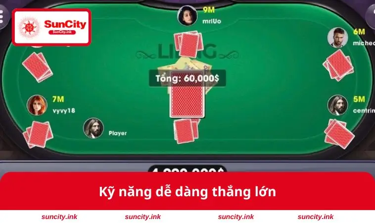 Kỹ năng dễ dàng thắng lớn