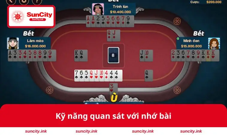 Kỹ năng quan sát với nhớ bài