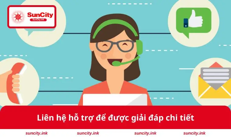 Liên hệ hỗ trợ để nhận giải đáp 