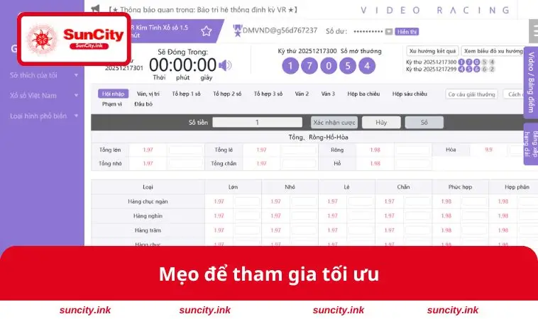 Mẹo để tham gia tối ưu