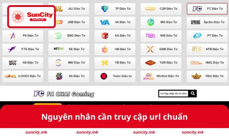 Nguyên nhân cần truy cập url chuẩn