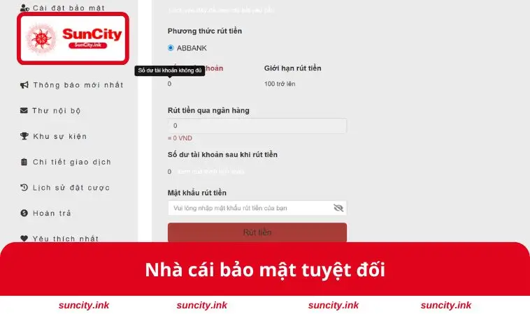 Nhà cái bảo mật tuyệt đối