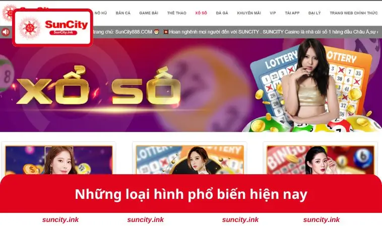 Những loại hình phổ biến 