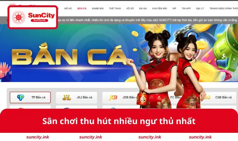 Sân chơi thu hút nhiều ngư thủ nhất
