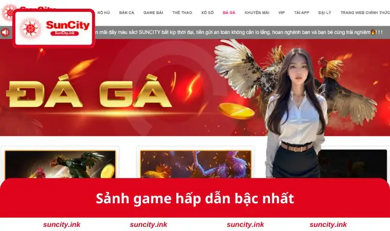Sảnh game hấp dẫn bậc nhất