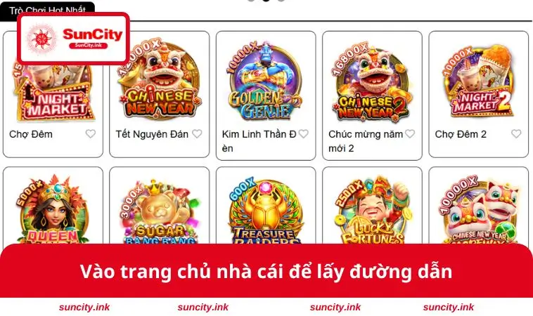 Vào trang chủ lấy đường dẫn